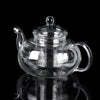 Stove Microwave Safe Anti-Explosion Glass Teapot 800/1000ml with Glass Filter