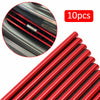 10x Auto Car Accessories Air Conditioner Outlet Decoration Strip Universal RED