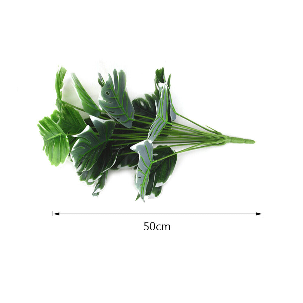 50cm Large Artificial Plants Office Home Garden Faux Plant Tree Indoor Decor✅