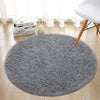 New Round Shaggy Rugs Carpet Thick Mats Large Living Room Bedroom Playing Mat UK