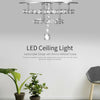 36W LED Crystal Ceiling Light Chandelier Lamp Modern Kitchen Living Room Lights
