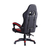 Red Racing Gaming Chair Faux Leather Adjustable Seat Office Computer Desk Chair
