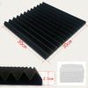 12/24pcs Acoustic Wall Panels Studio Sound-Absorbing Noise Proofing Foam Tiles