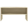 Oak Small TV Stand Unit Media Storage Cabinet Shelf TV Sideboard Room Furniture