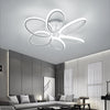 Modern LED Lamp Flower Design White Ceiling Light Chandelier Lights Living Room