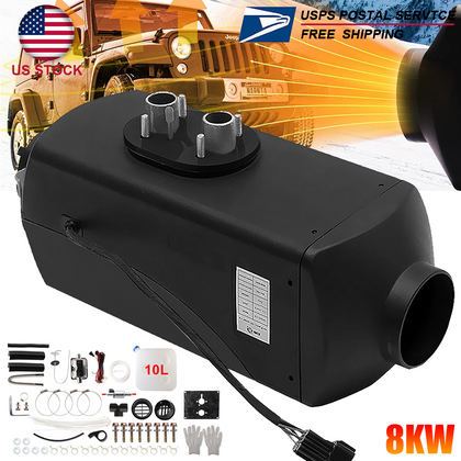Air Diesel Night Heater 8KW Remote LCD Monitor For Car Truck Motor Boat Home Bus