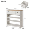 SHOES STORAGE RACK SHELF SIDE CABINET ORGANIZER WITH 3 DRAWERS HALLWAY FURNITURE
