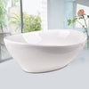 Bathroom Vanity Wash Basin Sink Countertop Oval Ceramic Wash Bowl 400 x 330 UK