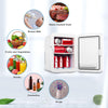 10L Mini Fridge Table top Portable Refrigerator Cooler & Warmer Bedroom Ice Box