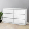 White Modern Bedside Table Cabinet Chest of Drawers 2 3 4 5 6 Drawer Bedroom