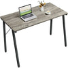 Small Computer Desk Home Office Writing Desk for Study/Library/Bedroom, Gray