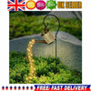 Solar Powered LED Watering Can String Lights Outdoor Garden Art Lamp Decoration