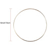 10pcs 6''Dream Catcher Dreamcatcher Rings DIY Hoops Ring Macrame Craft Hoop Gold