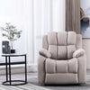 BROOKLINE ELECTRIC FABRIC AUTO RECLINER ARMCHAIR GAMING USB LOUNGE SOFA CHAIR