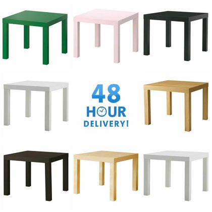 Ikea Lack Side Table Coffee, End Display Square Table Small Home Office Stylish