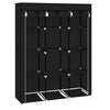 67" Clothes Organizer Fabric Wardrobe Storage Organizer 10 Shelves Water-Proof