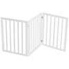 3 4 Panel Puppy Dog Pen Folding Gate Play Fence Pet Home Divider Safety Indoor