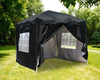 2.5x2.5m Outdoor Pop Up Gazebo Garden Party Marquee Tent with 4 Leg Weights Bags