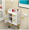 3 Tier Floating Storage Shelf Shower Caddy Rack Organizer Bathroom Cabinet White