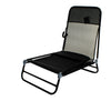 Sun Lounger Outdoor Garden Patio Recliner Bed Adjustable Back Foot Rest Chair