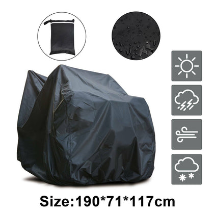 Large Mobility Scooter Storage Garage Shelter Rain Cover UV Protector Waterproof
