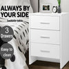 Modern Chest of Drawers Bedside Table Cabinet Nightstand 2/3 Drawers Bedroom