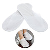 20-100 Pairs WHITE SPA HOTEL GUEST SLIPPERS CLOSE TOE TOWELLING DISPOSABLE TERRY