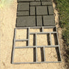 DIY Garden Patio Path Maker Mold Pavement Concrete Driveway Stone Mould 6 Style