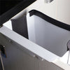 Collapsible Kitchen Countertop Cupboard Door Hanging Food Waste Bin Home Dustbin