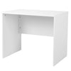 White Gloss Compact PC Computer Desk Home Office Study Workstation Laptop Table