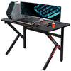 Gaming Desk Home Office PC Computer Study Table Metal Frame Workstation UK