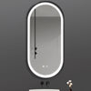 Modern Illuminated Bathroom Mirror With LED Light Demister Pad Touch Switch