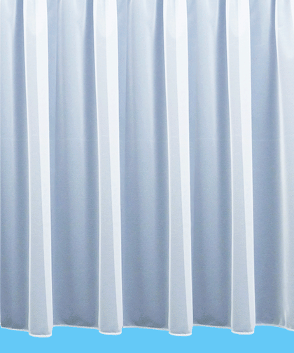 Cheap Plain Lead Weighted Net Curtain - Lyon - Free Postage - Sold By The Metre