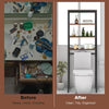 Over The Toilet Shelf 4-Tier Bathroom Storage Rack Space-Saving Holder Cabinet