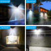 4X 100 LED Solar Powered PIR Motion Sensor solar wall lights Garden light
