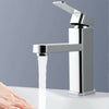 Modern Durable Monobloc Mixer Tap Bathroom Sink Basin Waterfall Faucet Chrome