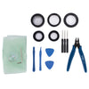 3.5X-90X Simul-Focal Zoom Trinocular Stereo Microscope Dual Arm Boom Stand
