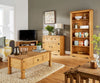 Corona Storage Cupboard Solid Pine 2 Drawer 2 Door Wooden Mexican Cabinet