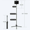 Universal Tripod Floor Stand Holder Adjustable Gooseneck For iPad iPhone Tablet