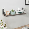 Floating Wall Shelves Picture Ledge Industrial Display Rack Books Hanging Shelf