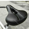 Dual Spring Bike Bicycle MTB Wide Big Bum Soft Extra Comfort Saddle Seat Pad UK