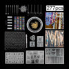 128/227 PC DIY Resin Casting Mold Tool Kit Silicone Making Jewelry Pendant Mould