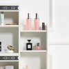 Modern Dressing Table Stool Set Makeup Desk w/4 Drawer & Sliding Mirror White