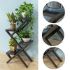 4 Tier Plant Flower Pot Stand Bookcase Display Shelf Home Office Shelving Unit