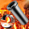 Graphite Crucible 3KG High Purity for Gold Melting Furnace Foundry 2 Edges