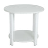Bedside Table Cabinet Small Side End Table Nightstand Storage Shelf Organizer