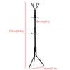 Coat Stand Coat Hat Jacket Umbrella Floor Standing Rack Clothes Hanger 12 Hooks