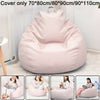Large Bean Bag Chair Couch Sofa Cover Indoor Lazy Relax Lounger For Adults Kids