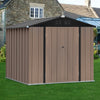 Garden Shed Metal Pent/Apex Roof 5 x 3, 6 x 4, 8 x 6 Outdoor Tool Storage House