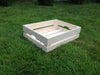 Natural Unpainted Wooden Apple Crate- Craft Box Set Storage Kitchen Container